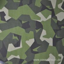 High quality price fire retardant blue camouflage fabric